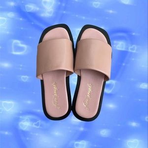 Free People Wren Leather Slides